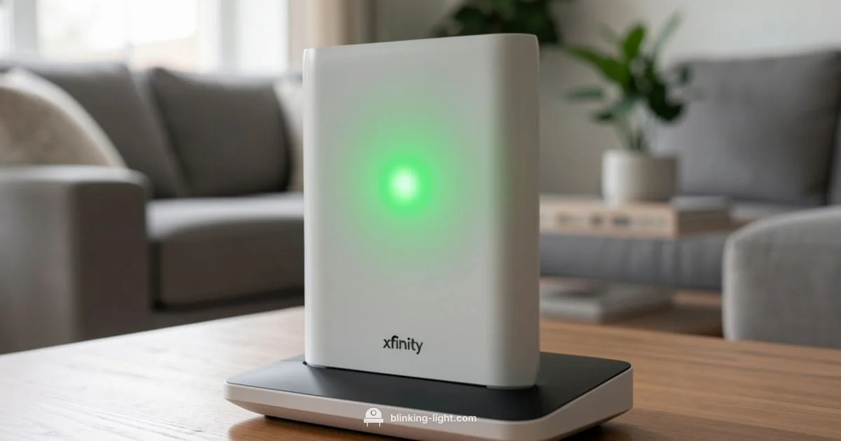 Green Light Guide - Blinking Light