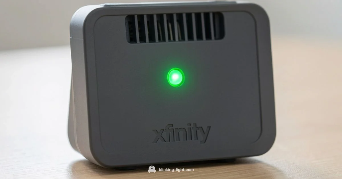 Green Blinking Light Green Blinking Light