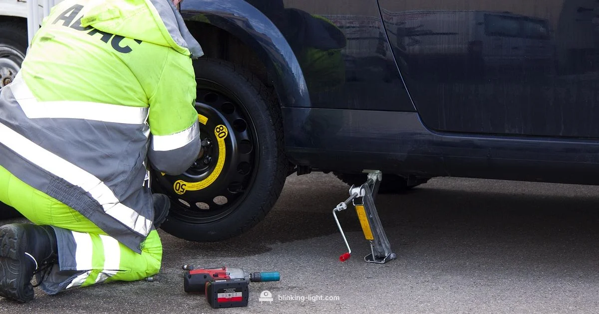 Blinking Tire Light - Blinking Light