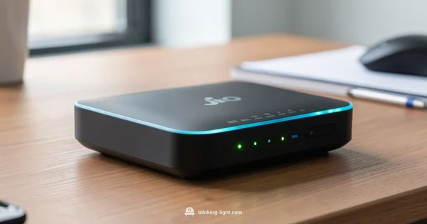 Green Light Guide - Blinking Light