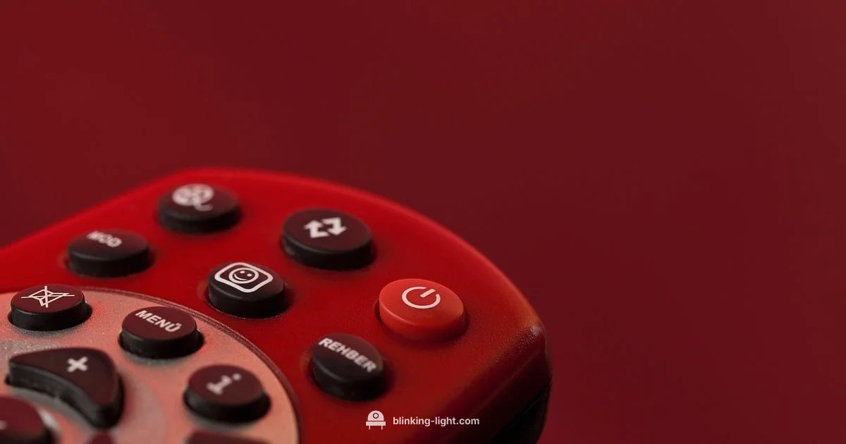 Roku Remote Light Blink Roku Remote Light Blink - Blinking Light