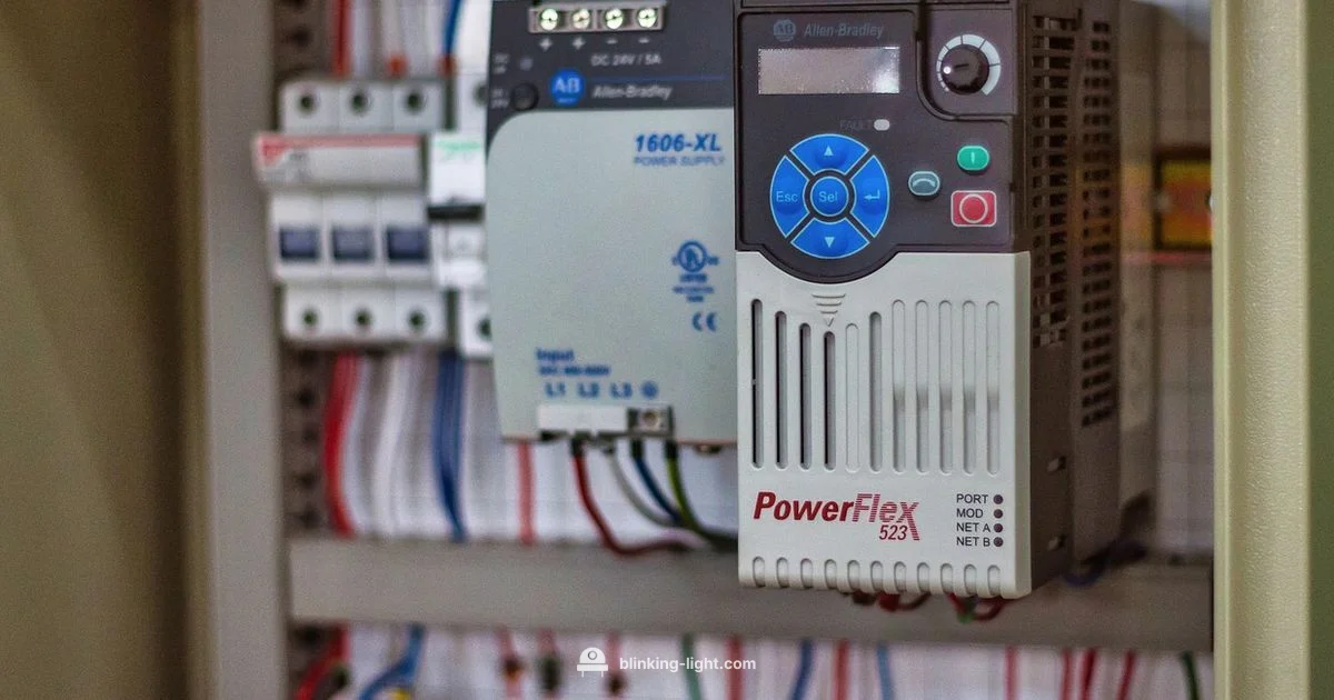 Blinking Light PLC Indicator