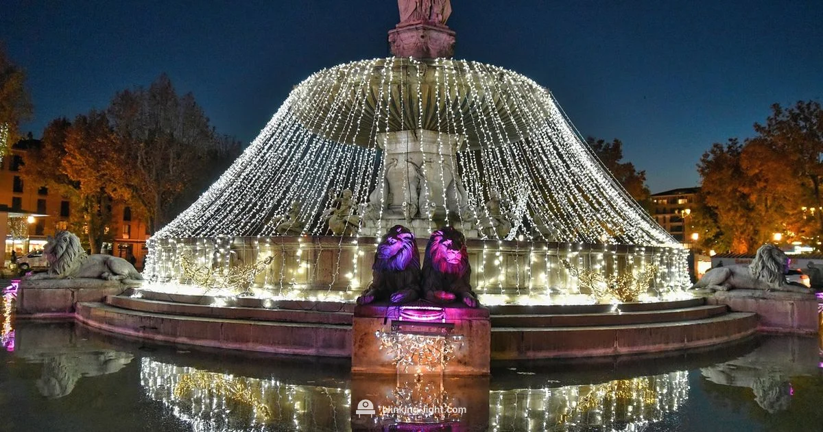 Festive LED Necklace - Blinking Light