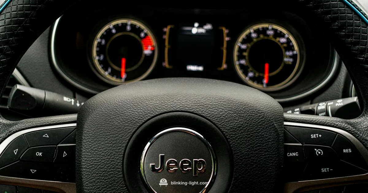 Red Warning Light - Blinking Light