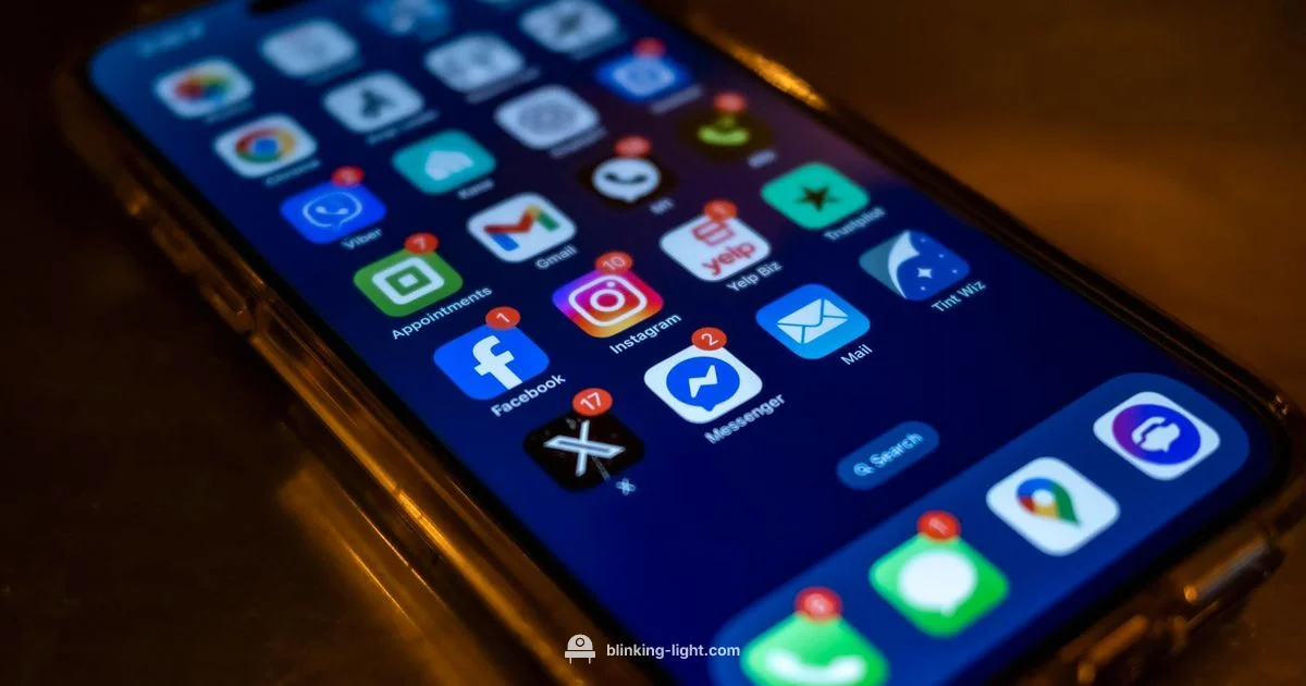 Phone LED Troubleshoot - Blinking Light