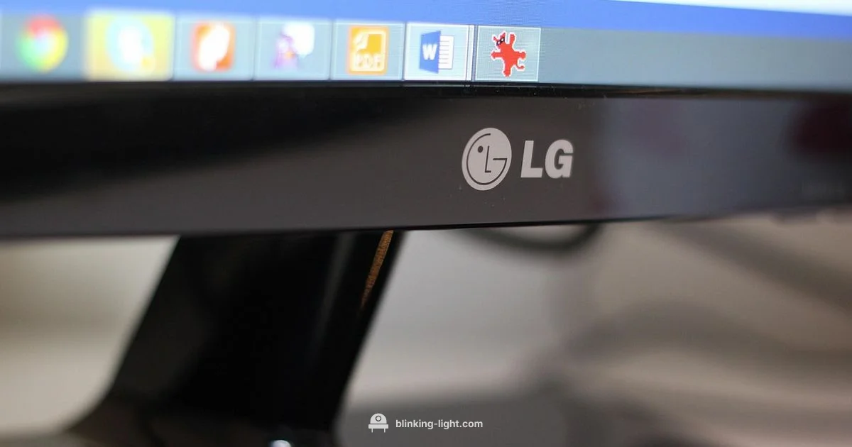 Dell Monitor Blinking - Blinking Light