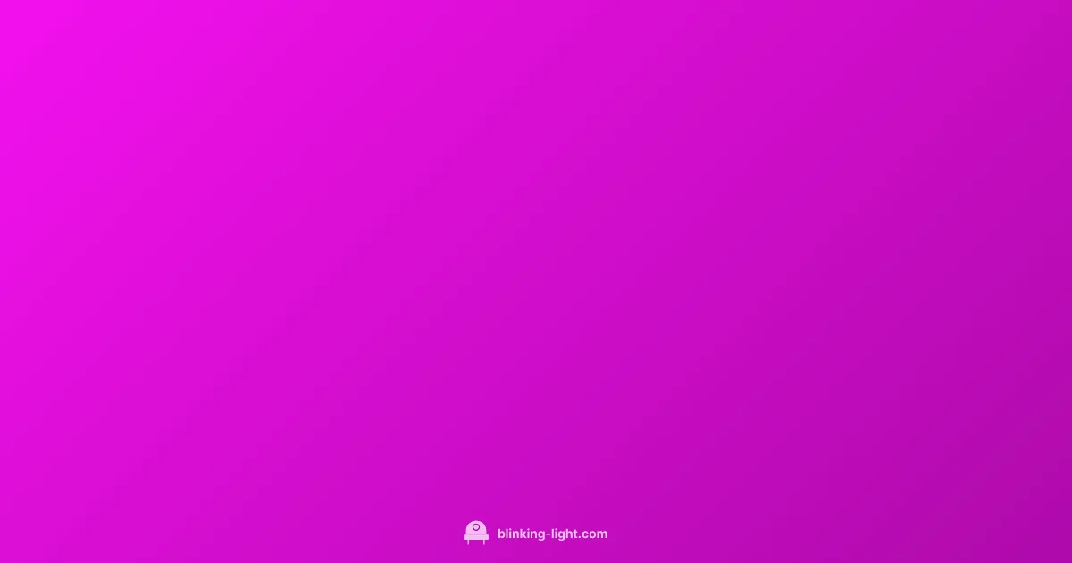 Descale Light Fix - Blinking Light (illustration)