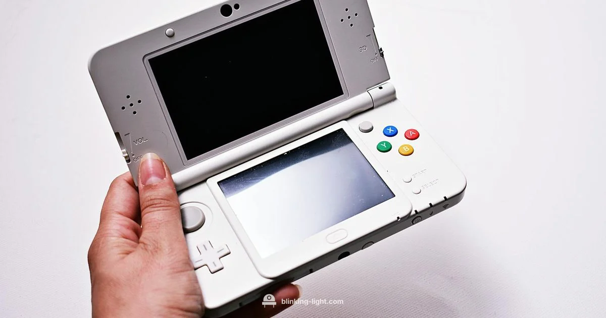 Blinking Blue Light 3DS Blinking Blue Light 3DS - Blinking Light