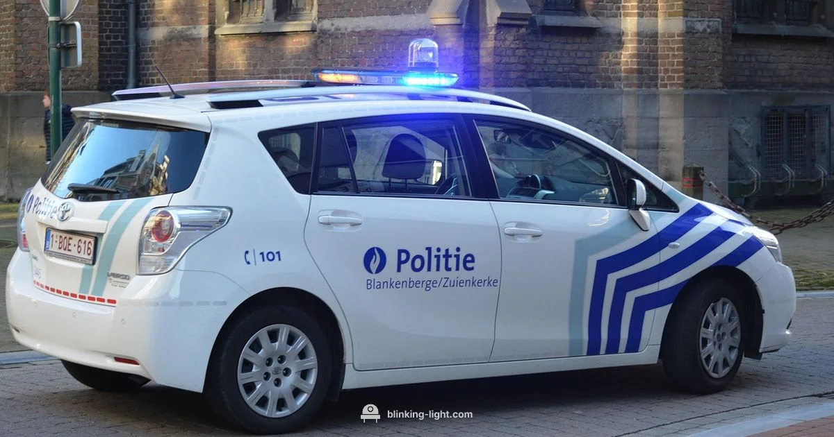 Car Flashing Lights - Blinking Light