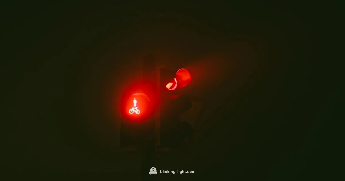 Red Light Guide - Blinking Light