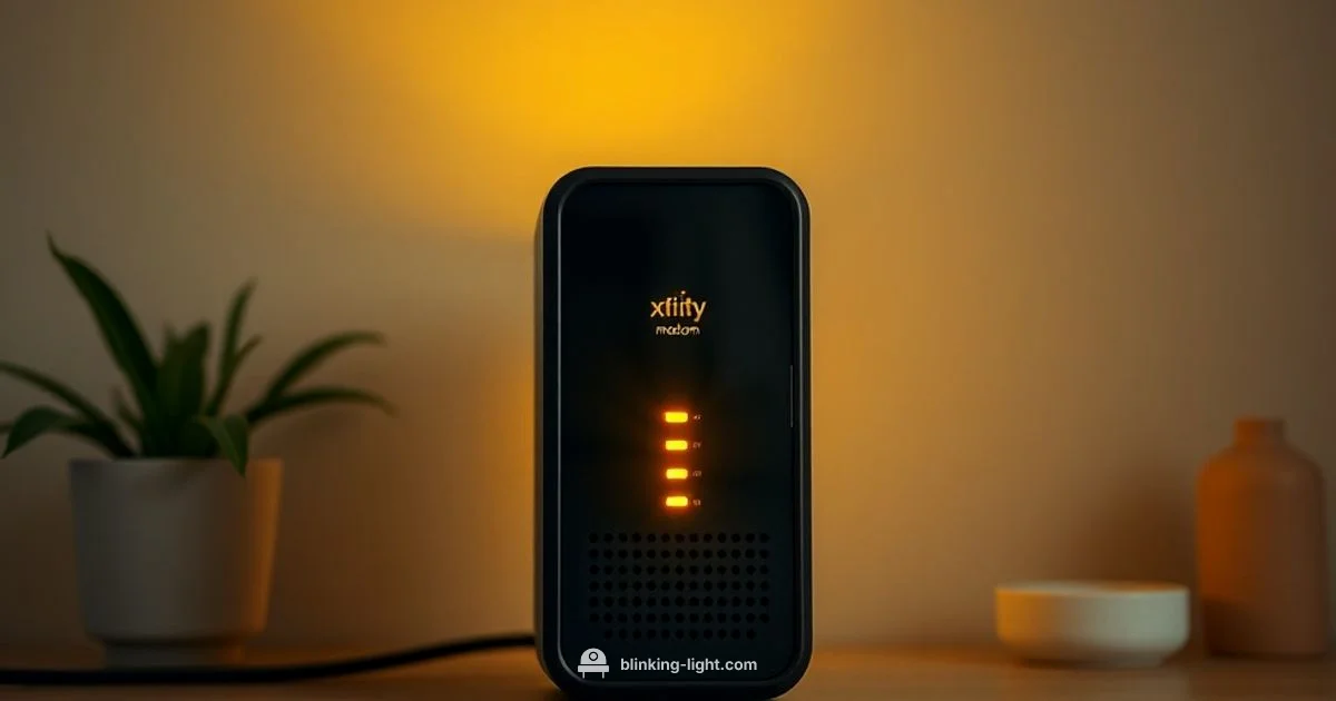 Xfinity Light Fix - Blinking Light