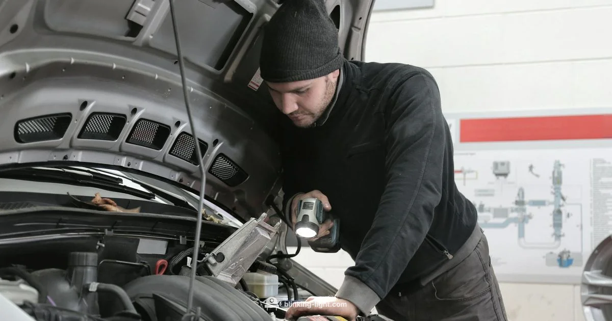 Blinking Engine Light - Blinking Light