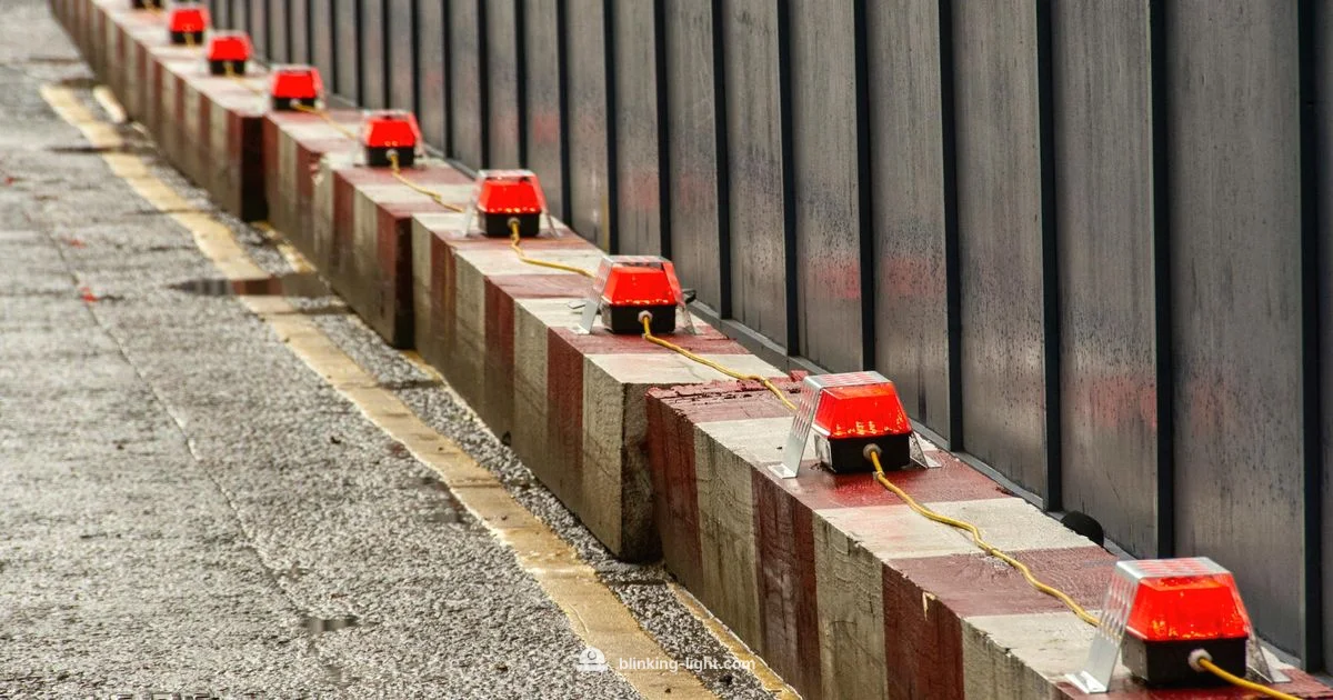 Red Dash Light - Blinking Light