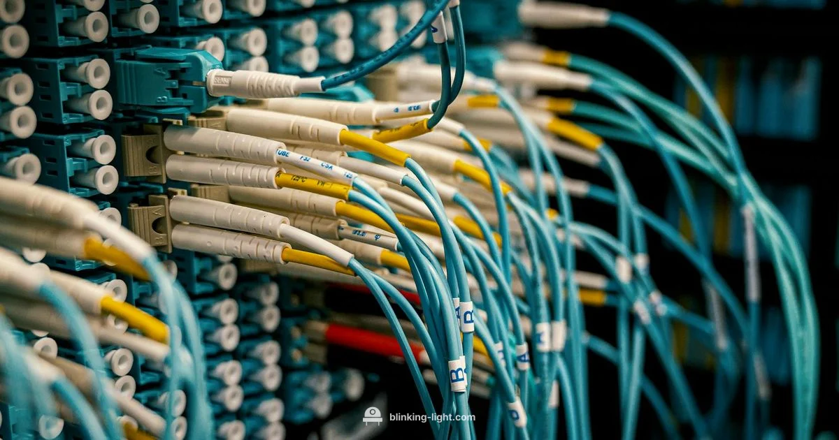 Quantum Fiber Blink - Blinking Light