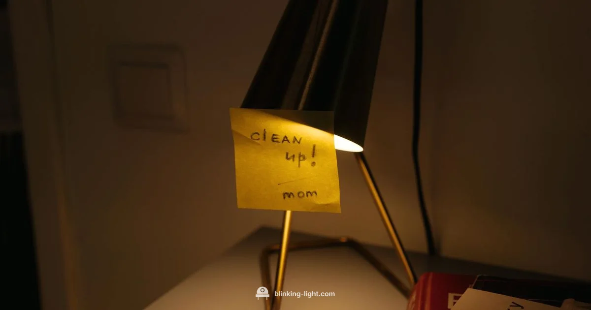 Hydration Light Setup - Blinking Light