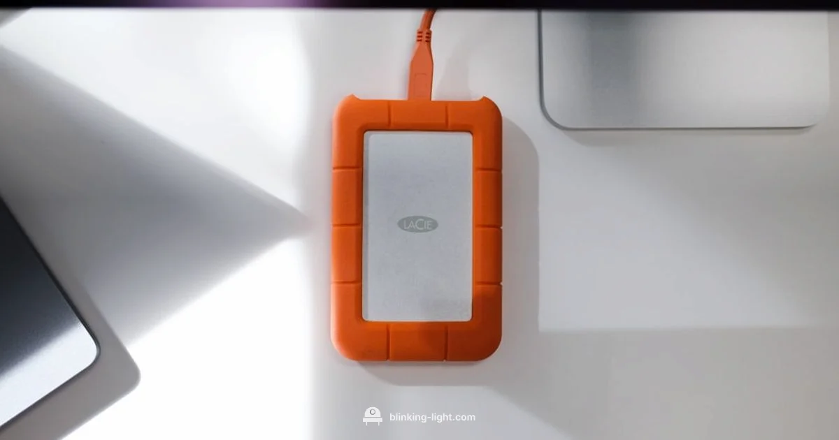 Orange Router LED - Blinking Light