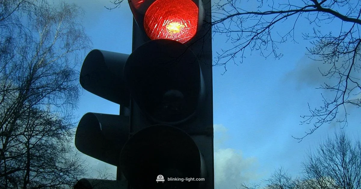 Red vs Yellow Signals - Blinking Light