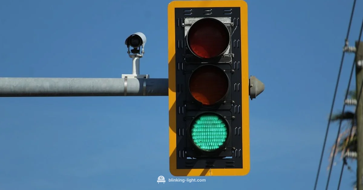 Red Light Blinking - Blinking Light