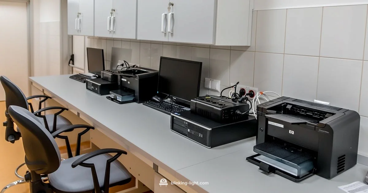 Epson L3210 Blinking Light Fix