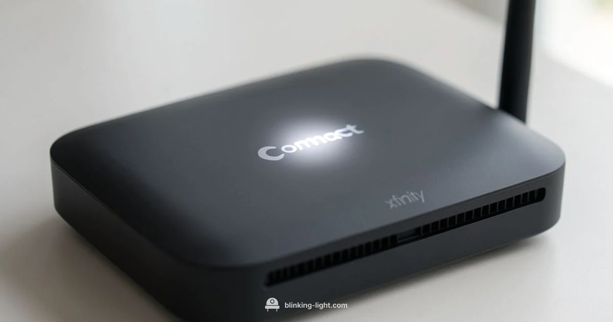 Xfinity White Light Blink Xfinity White Light Blink - Blinking Light