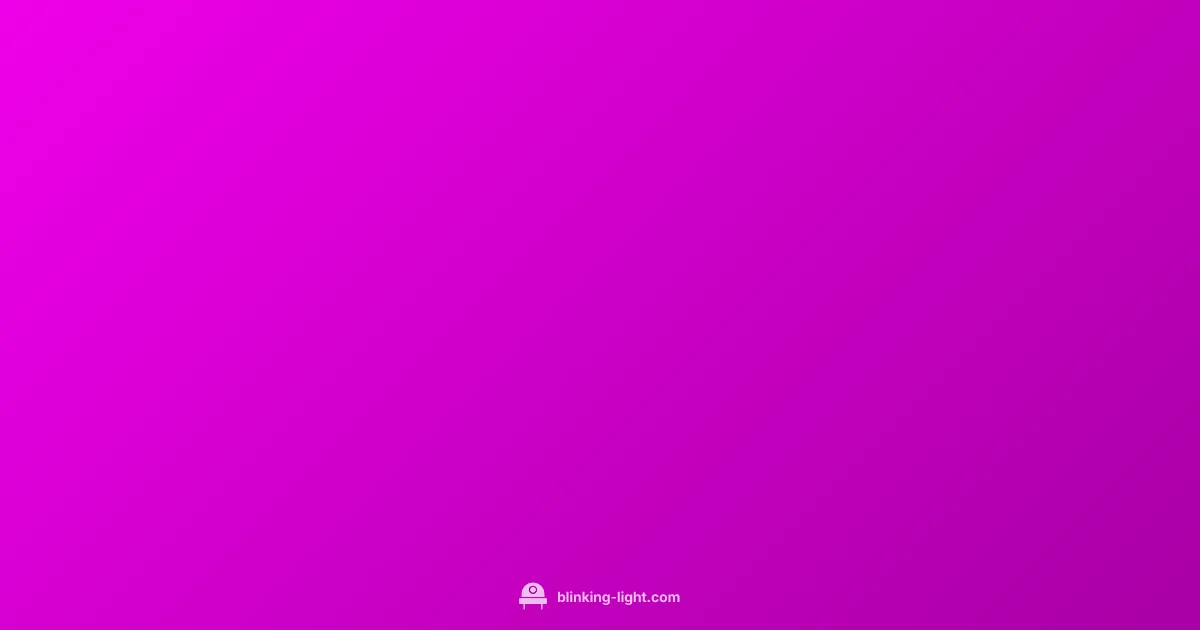 Blinking Lights Guide (illustration)