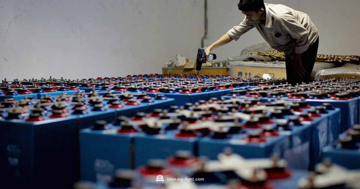 Ryobi Battery Blink Guide - Blinking Light