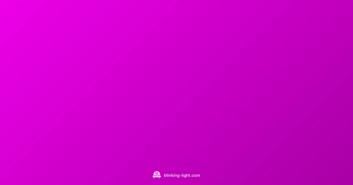 Blinking Light Fix (illustration)