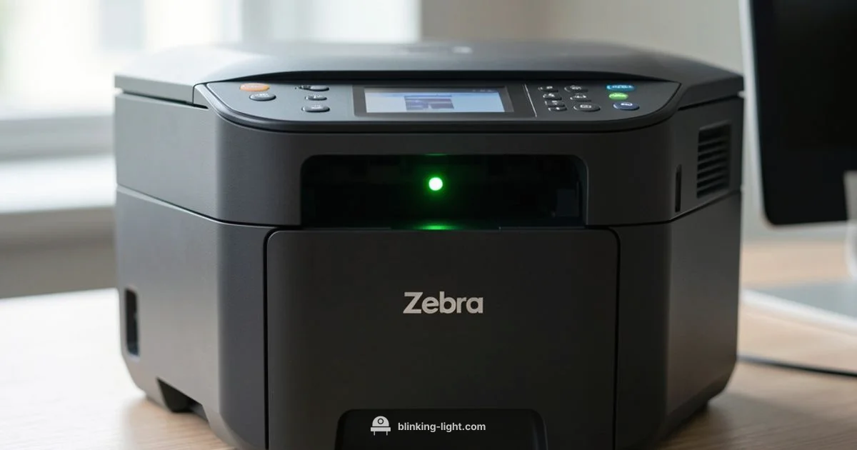 ZD421 Green Light Fix ZD421 Green Light Fix - Blinking Light