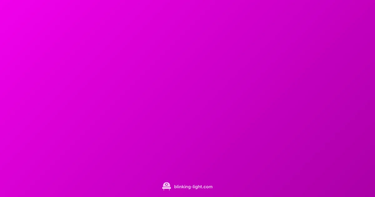 Blinking Red Light Guide Blinking Red Light Guide - Blinking Light (illustration)