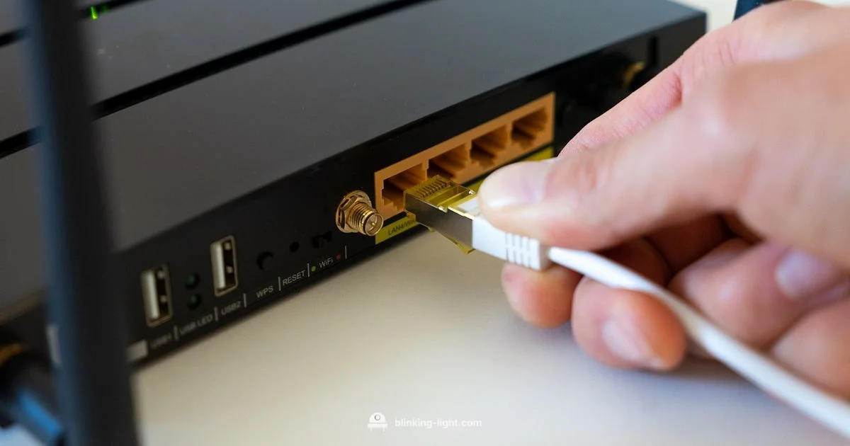 Yellow Blink Indicator - Blinking Light