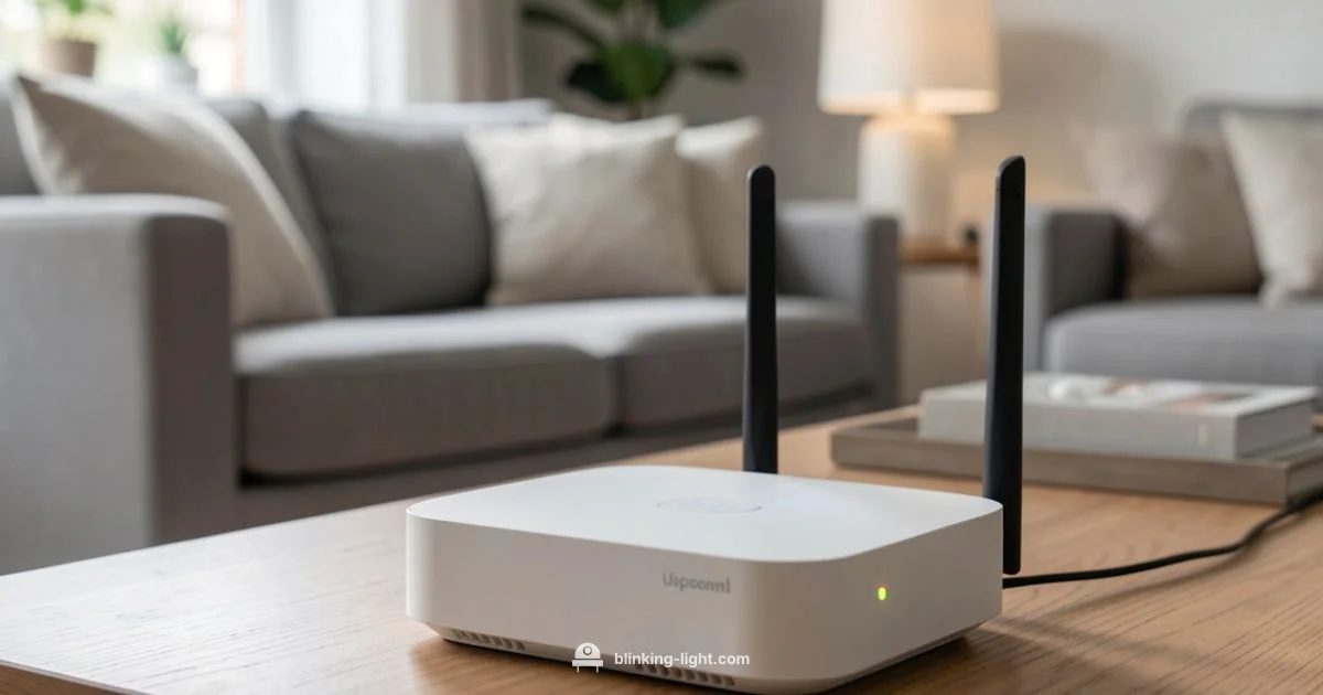 Upstream Light Guide - Blinking Light