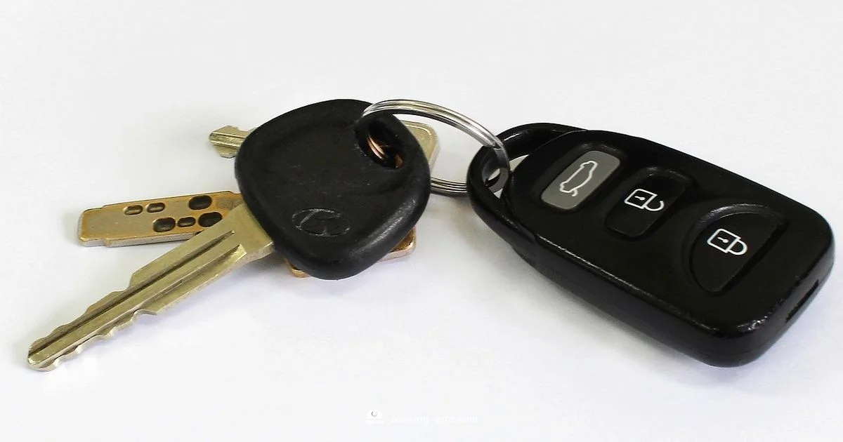 Blinking Car Lock Indicator Blinking Car Lock Indicator - Blinking Light