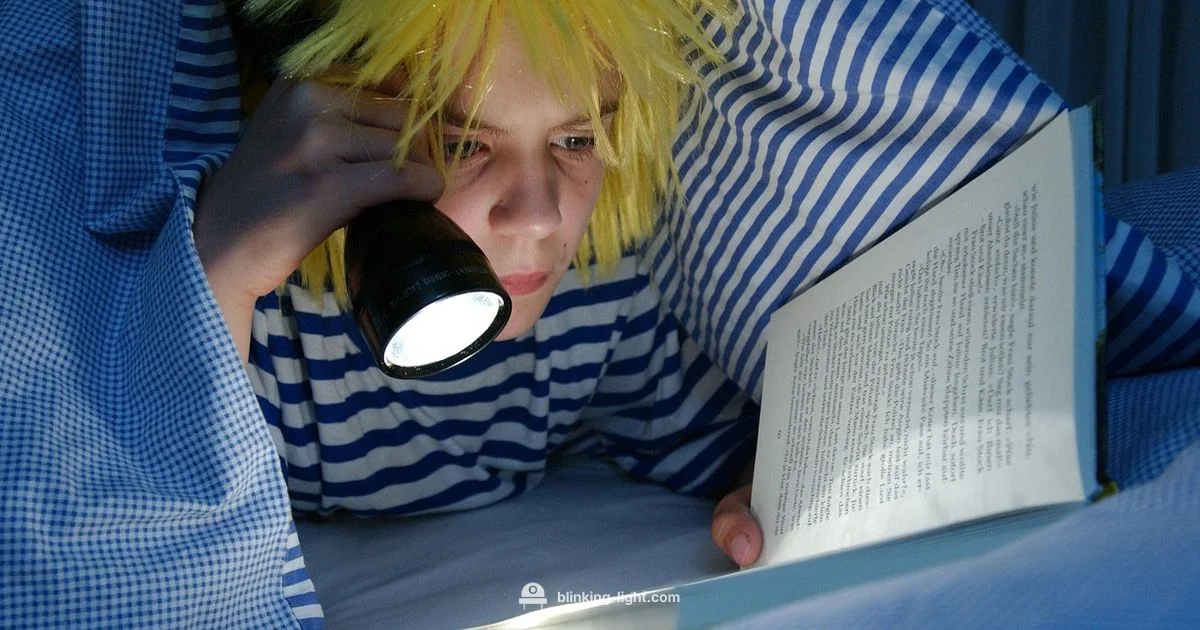 Kids Flashlight Guide - Blinking Light
