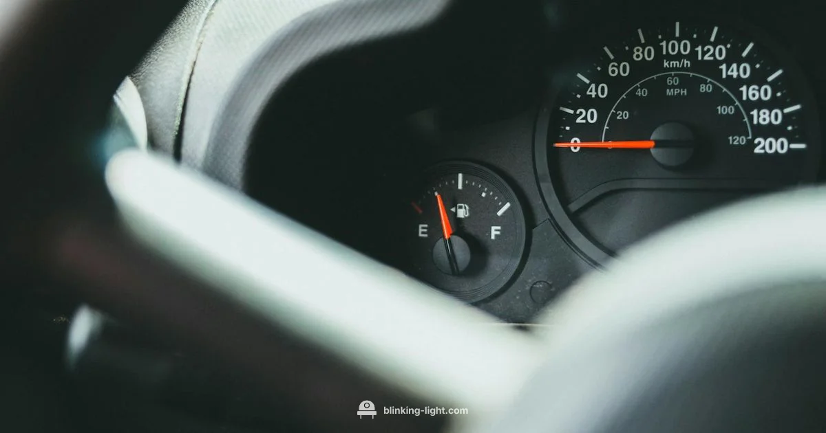 Yellow Blinking Light