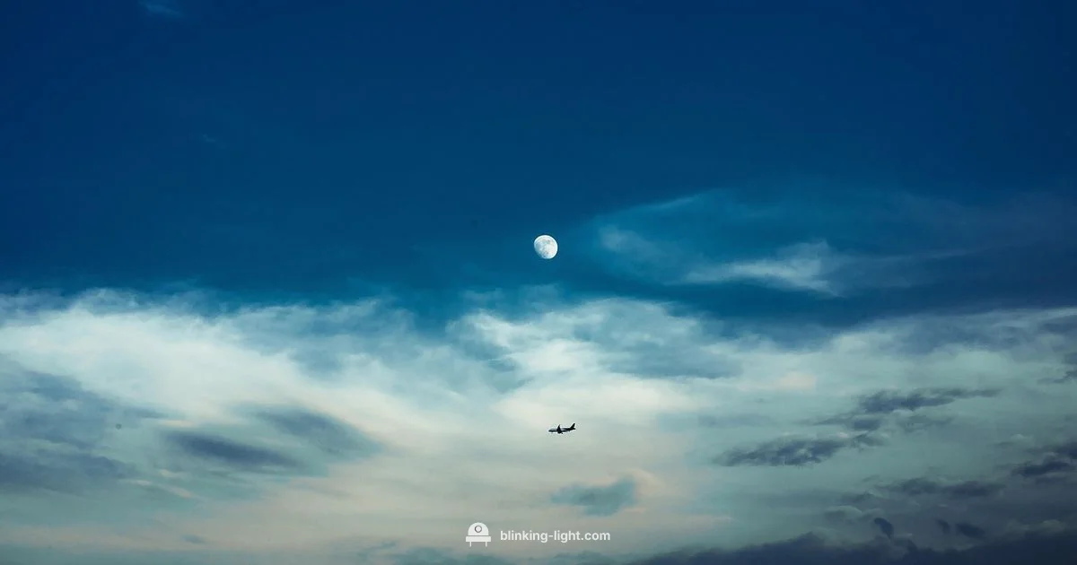 Sky Beacon Guide - Blinking Light