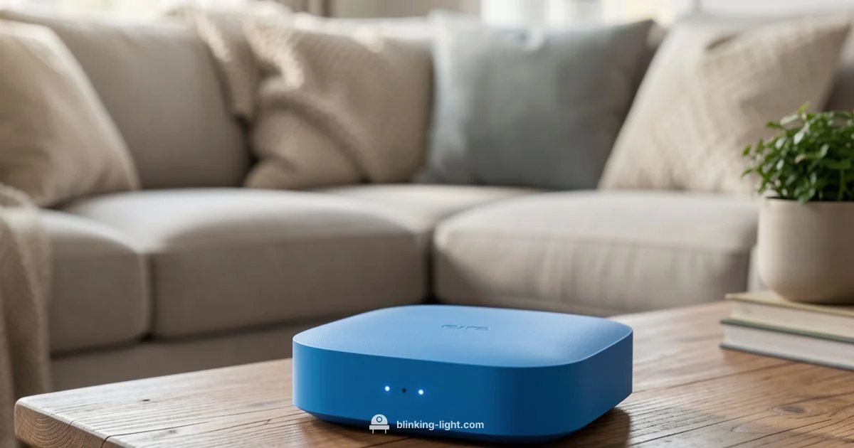 Blue Light Issue Blue Light Issue - Blinking Light