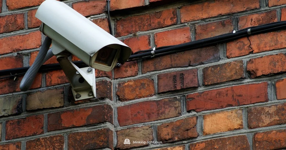 Blink Floodlight Cam - Blinking Light