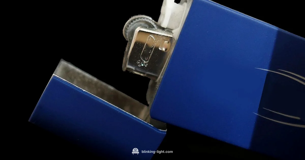 Blink Torch Lighter - Blinking Light