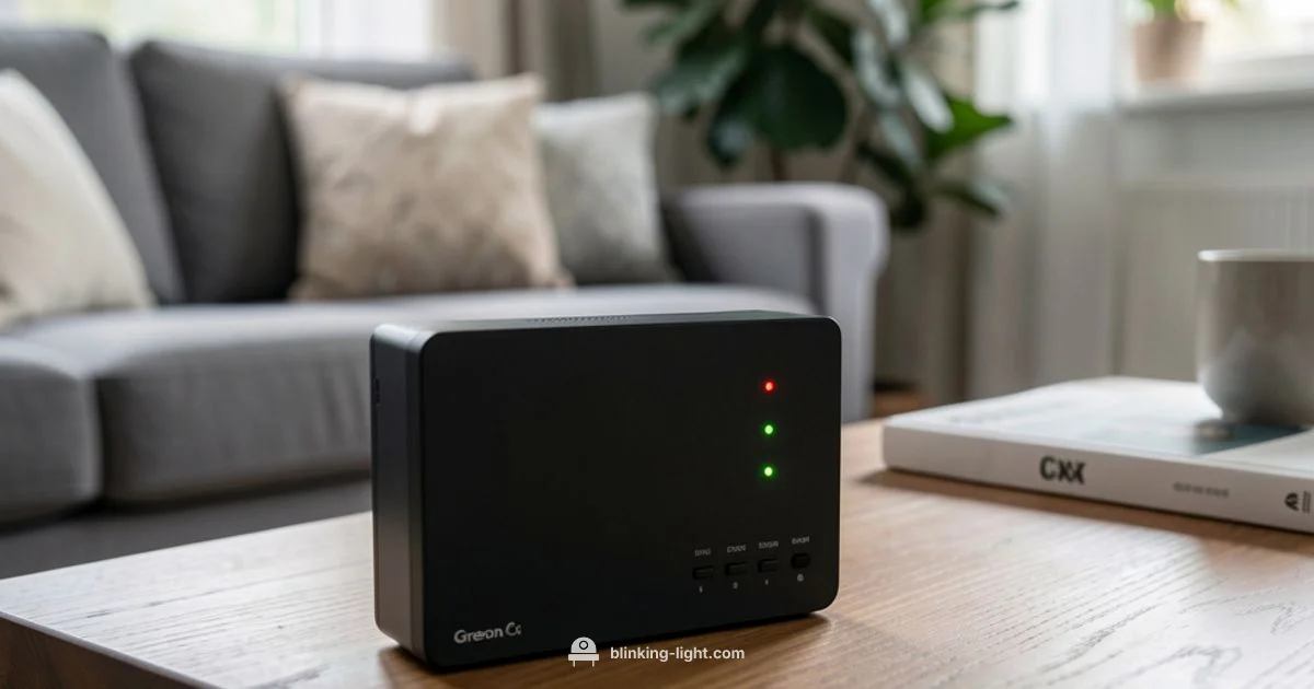 Cox Modem Troubleshoot - Blinking Light