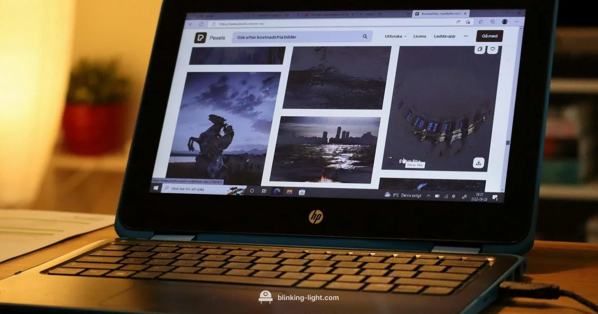 HP Charger Indicator HP Charger Indicator - Blinking Light