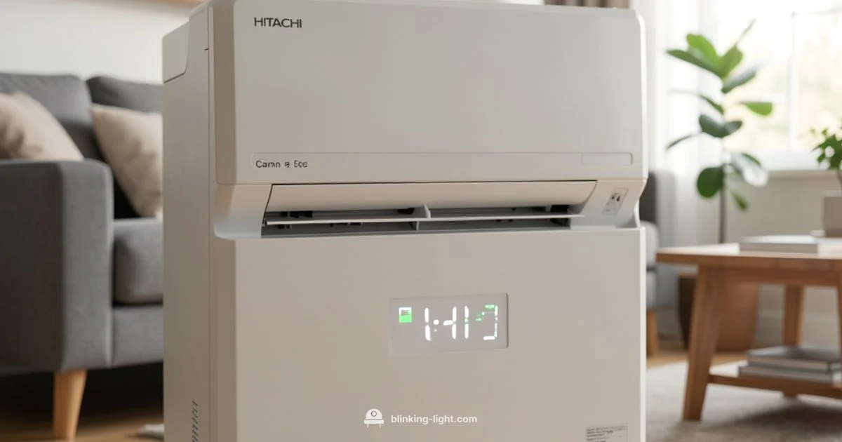 Hitachi Blink Codes - Blinking Light