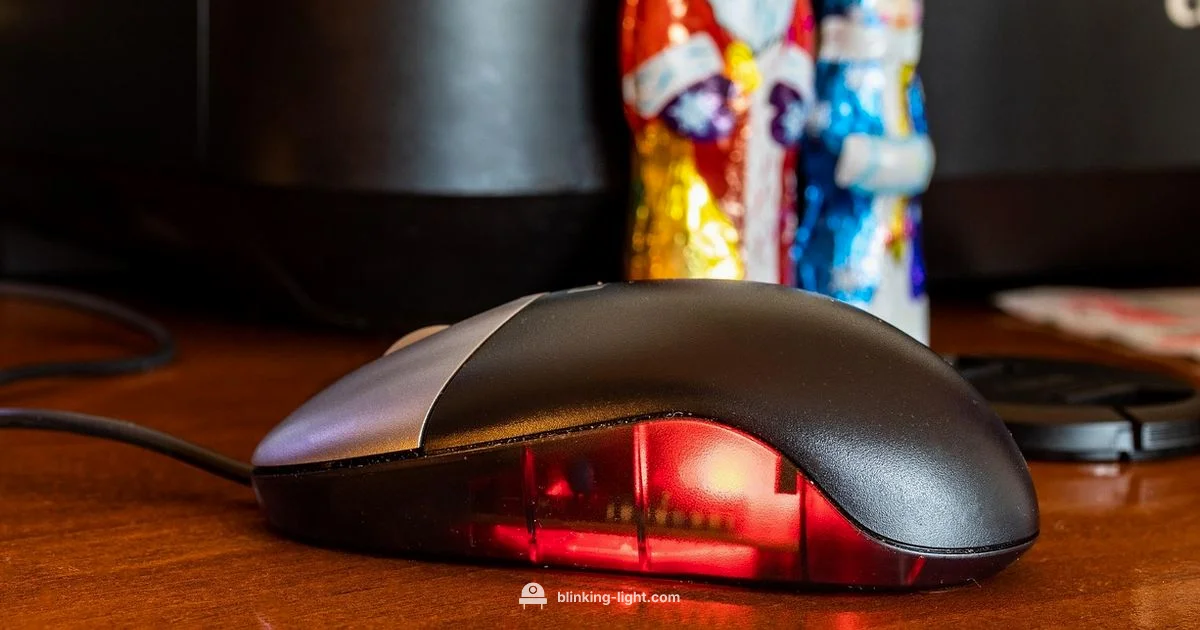 Mouse LED Troubleshooting - Blinking Light