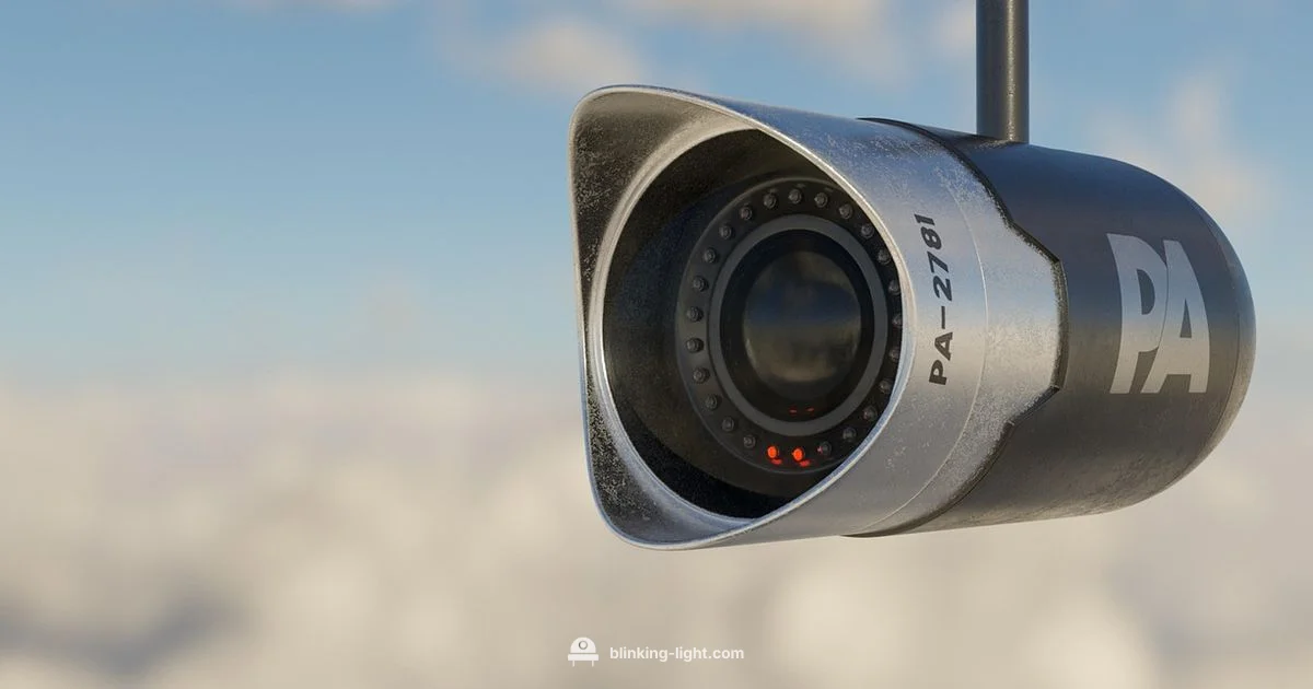 Blinking Ring Camera - Blinking Light