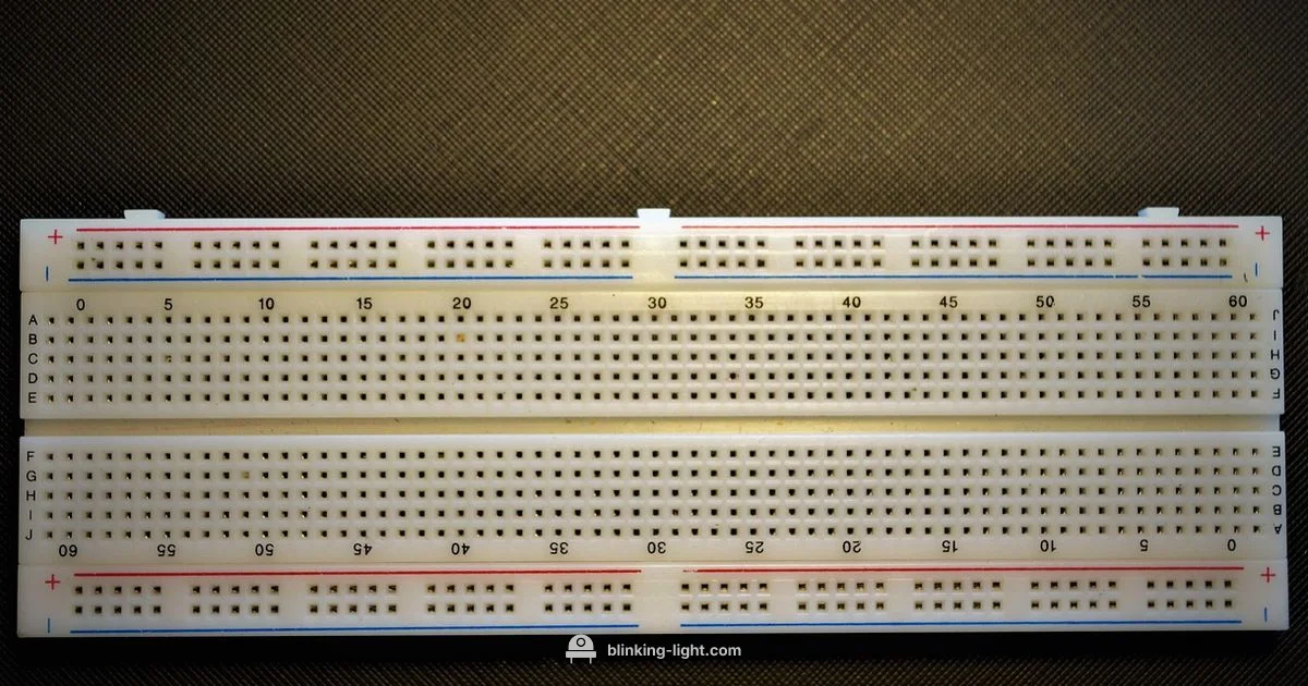 Blinking Light Breadboard