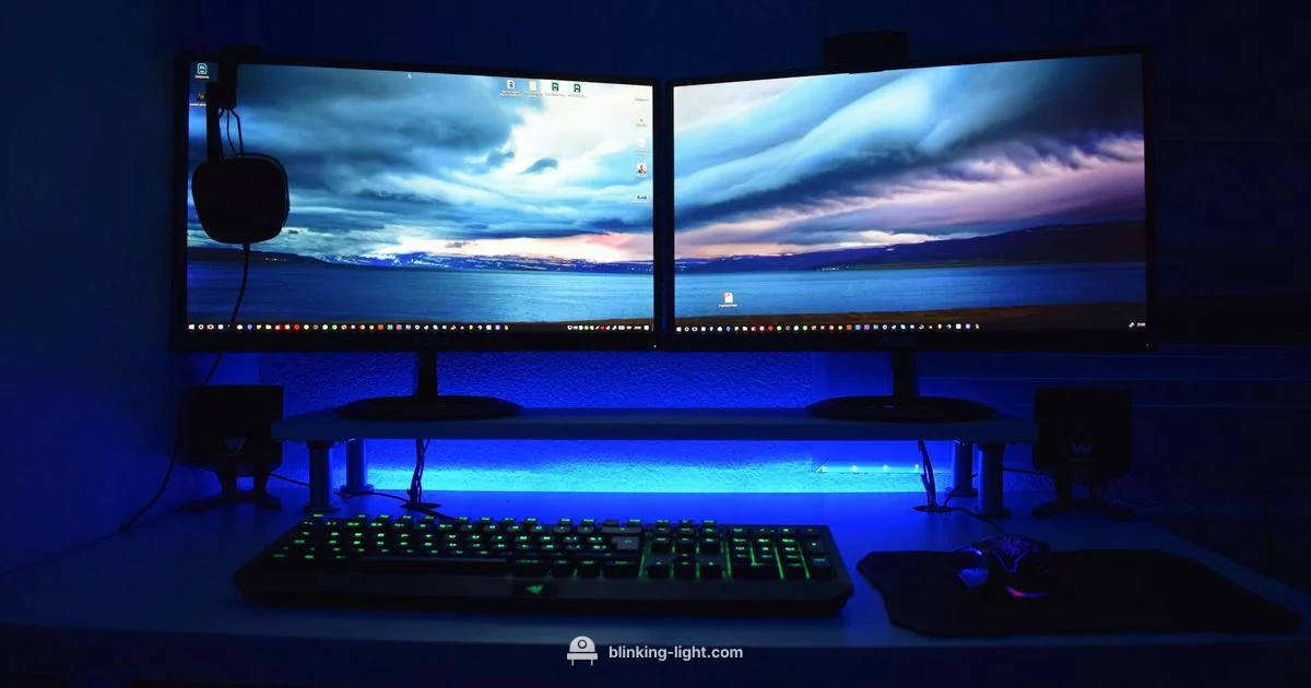 Blue LED Troubleshooting - Blinking Light