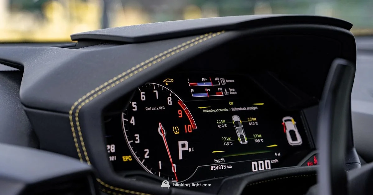 Red Light Alert - Blinking Light