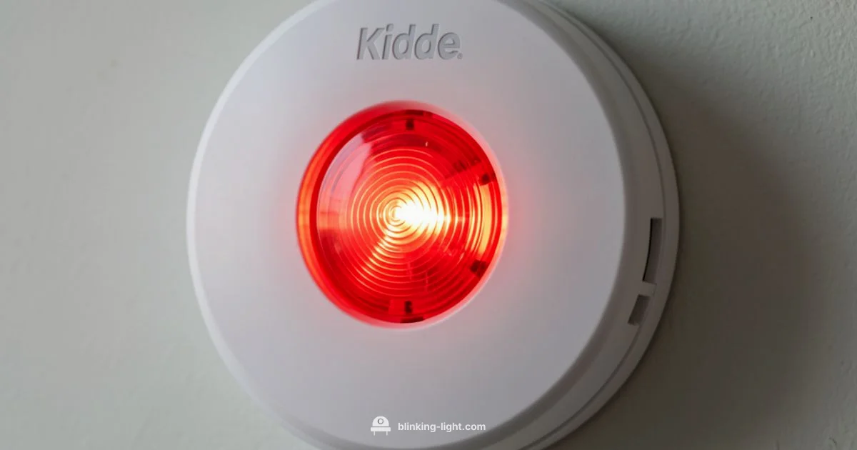 Kidde Red Blink Guide - Blinking Light