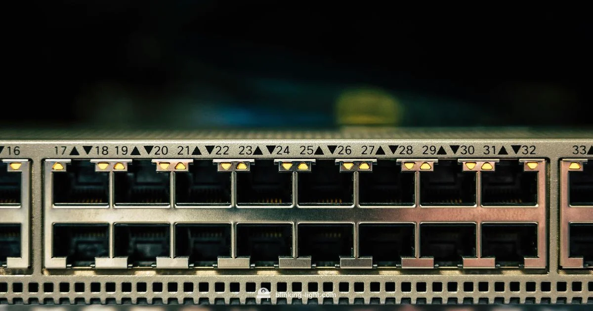 Router LED Clues - Blinking Light