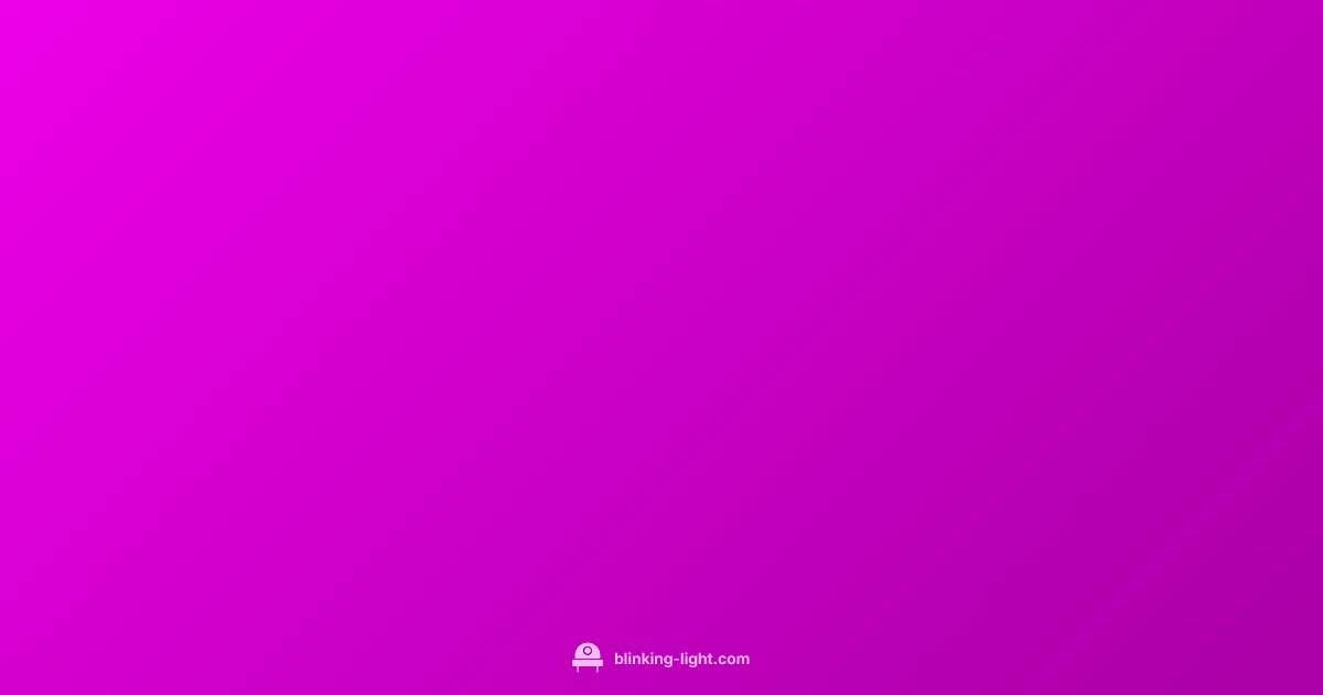 Blinking Light Guide Blinking Light Guide (illustration)