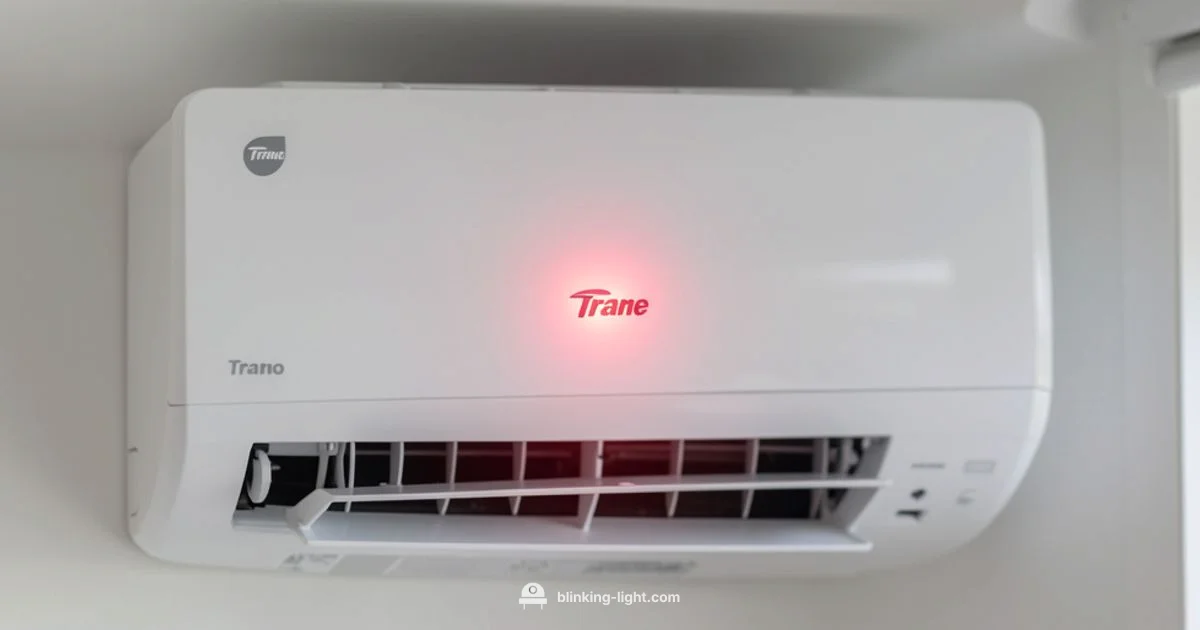Trane Red Light Guide - Blinking Light
